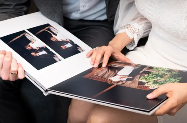 Hochzeitsalbum vom Hochzeitsfotografen
