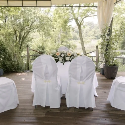 Bild von See-Terrasse im Chadim bei Zeremonie aufgenommen durch Fotograf