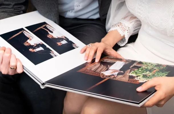 Hochzeitsalbum vom Hochzeitsfotografen