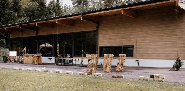 Außenaufnahme Gallien Bräu in Pernegg