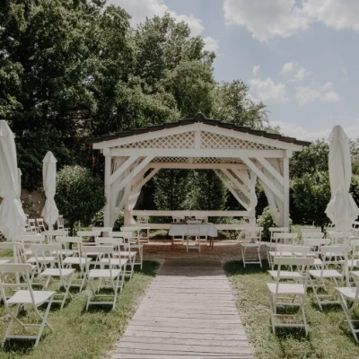 Hochzeitspavillion der Mühlsteinstube Leobersdorf