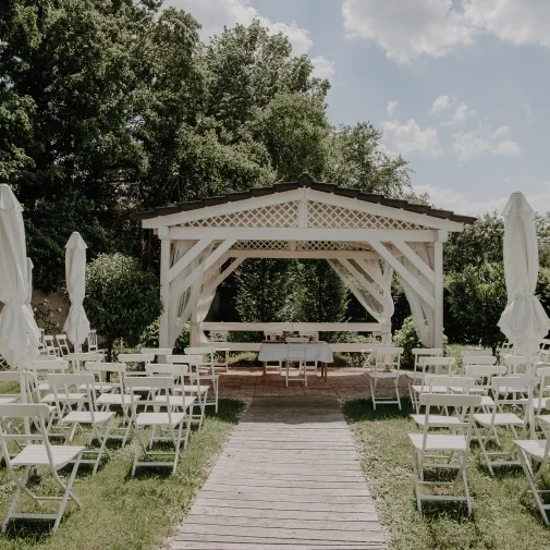 Hochzeitspavillion der Mühlsteinstube Leobersdorf