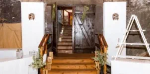 Presshaus des Schloßkeller Bockfließ aufgenommen durch Fotograf Wedding Paradise