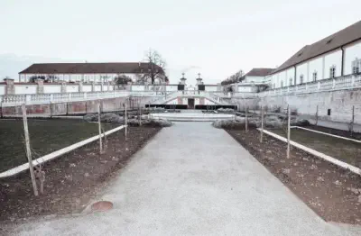 Außenaufnahme Schloss Hof eingefangen auf Schloss Hof