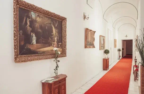 Innenräume der Hochzeitslocation Schloss Margarethen am Moos