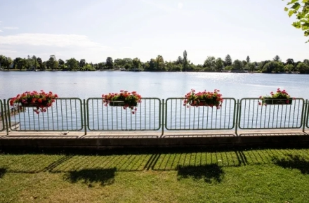 Terrasse von Hochzeitslocation Zum Straba an der Donau